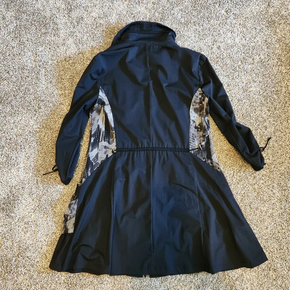 Joseph Ribkoff 3/4 Sleeve Long Zip Up Jacket - Picture 6 of 8